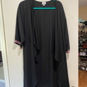 LuLaRoe Black Cardigan/Camisole